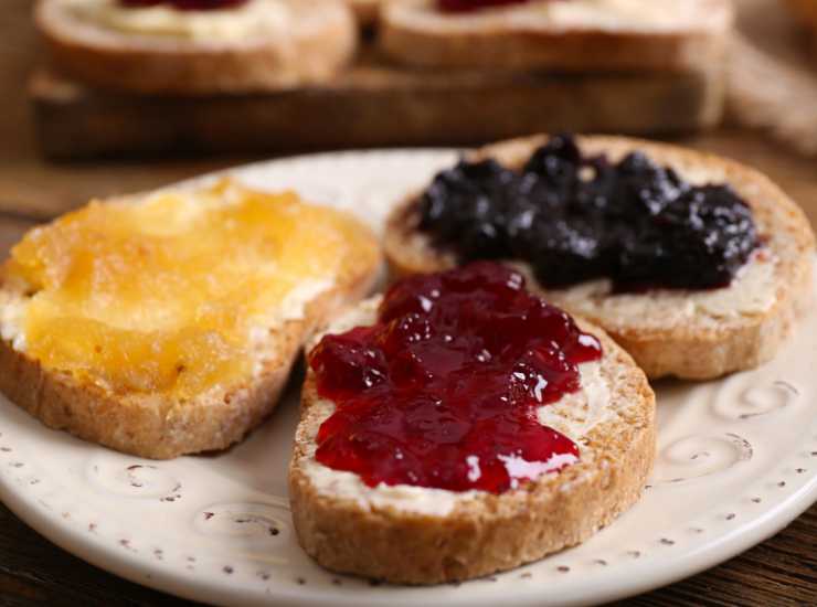 marmellata pane