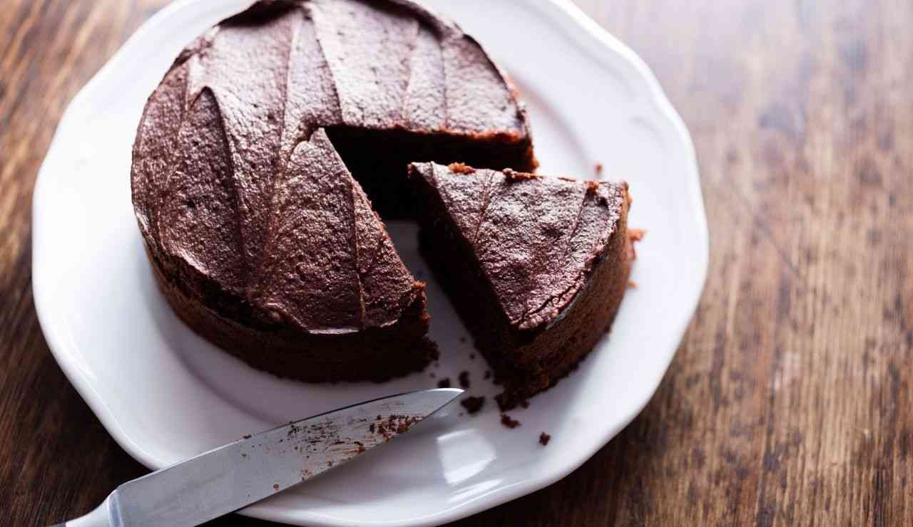 torta al cioccolato light ricetta