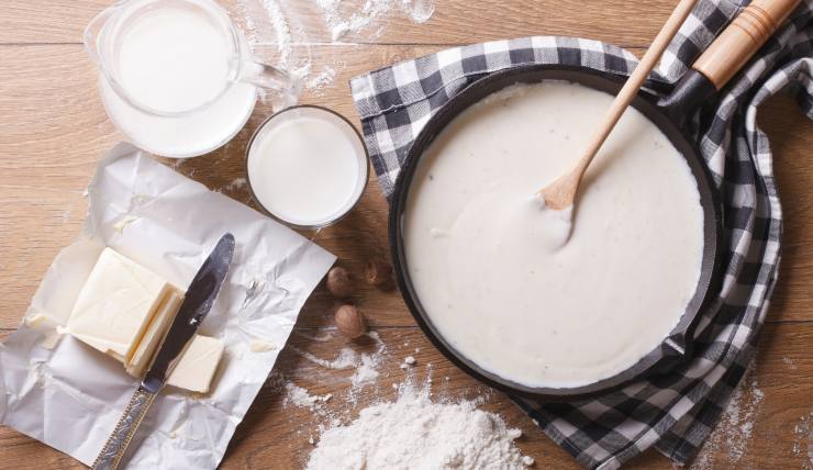 besciamella preparazione 