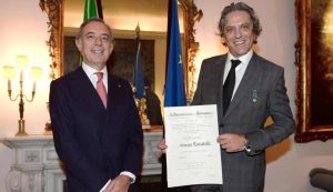 Giorgio Locatelli Cavaliere della Repubblica. Streetfoodnews.it