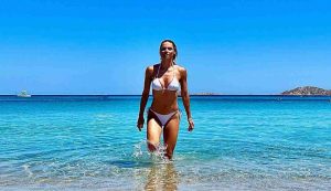 Michelle Hunziker età dieta fisico allenamento