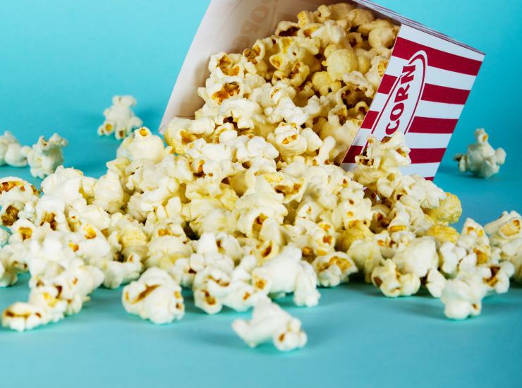 I pop corn sono tra i cibi spezza-fame