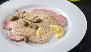 Vitello tonnato senza maionese