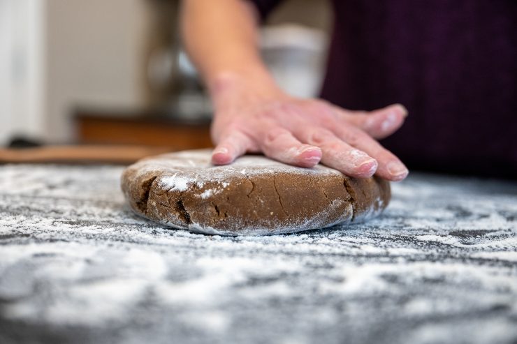 impasto biscotti