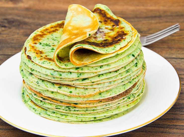 Crêpes di zucchine