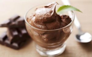 Mousse al cioccolato leggera e fit