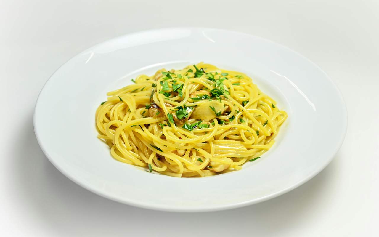 Aglio olio e peperoncino con un ingrediente segreto