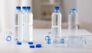 Bottiglie di acqua