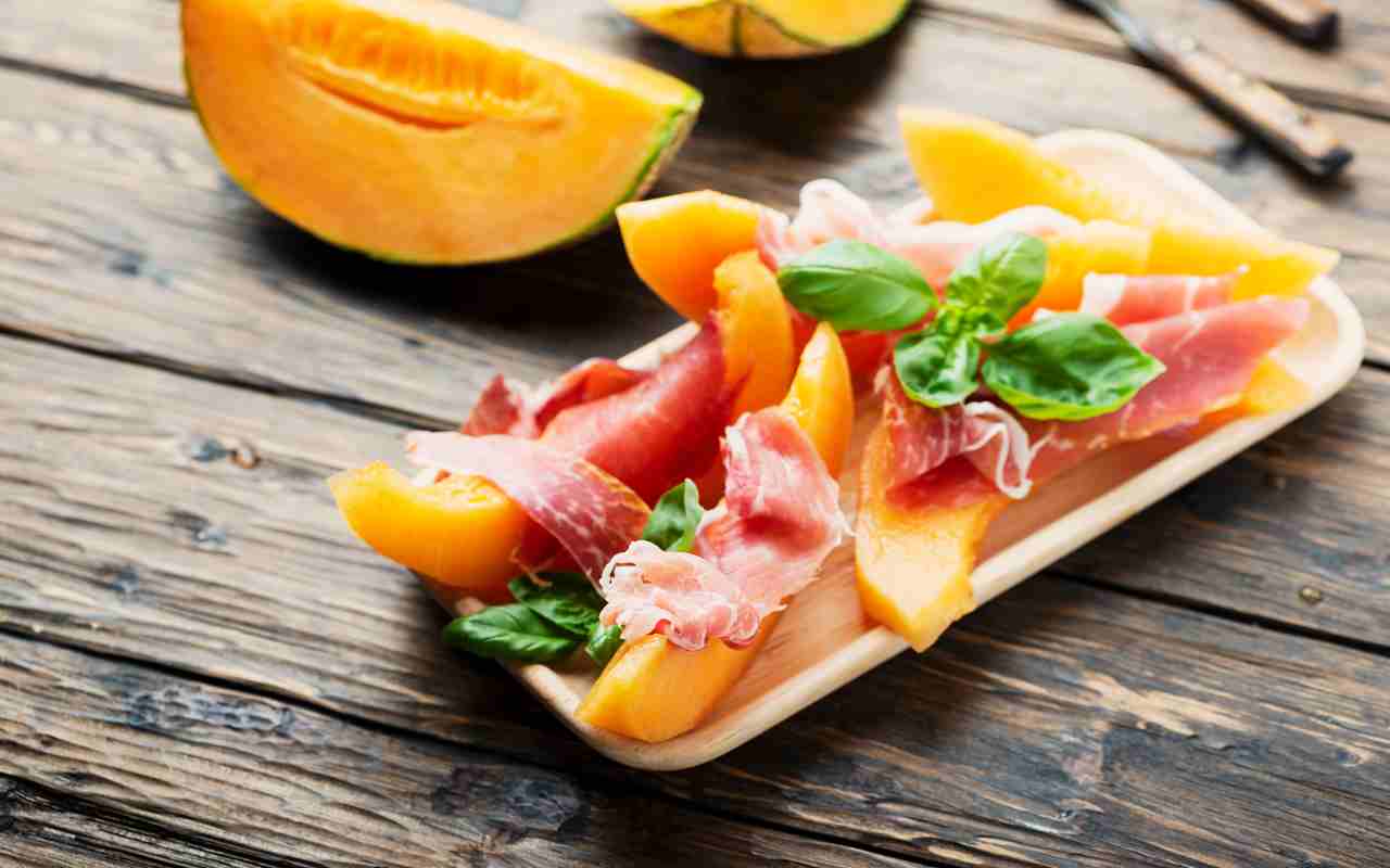 Un nuova ricetta con prosciutto e melone