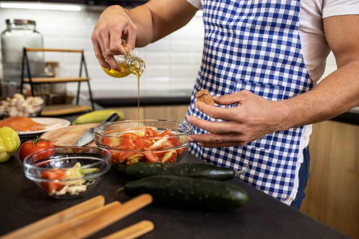 preparazione gazpacho