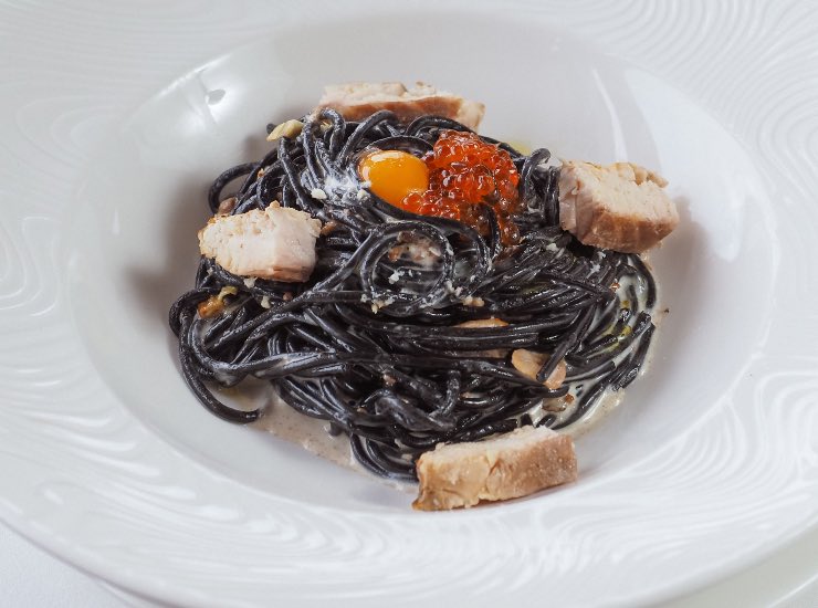 Spaghetti nero di seppia 