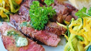 tagliata con erbe