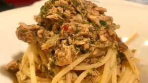 Pasta con il tonno eccellente