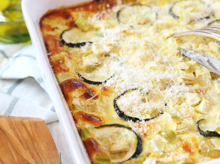 Zucchine con parmigiano 