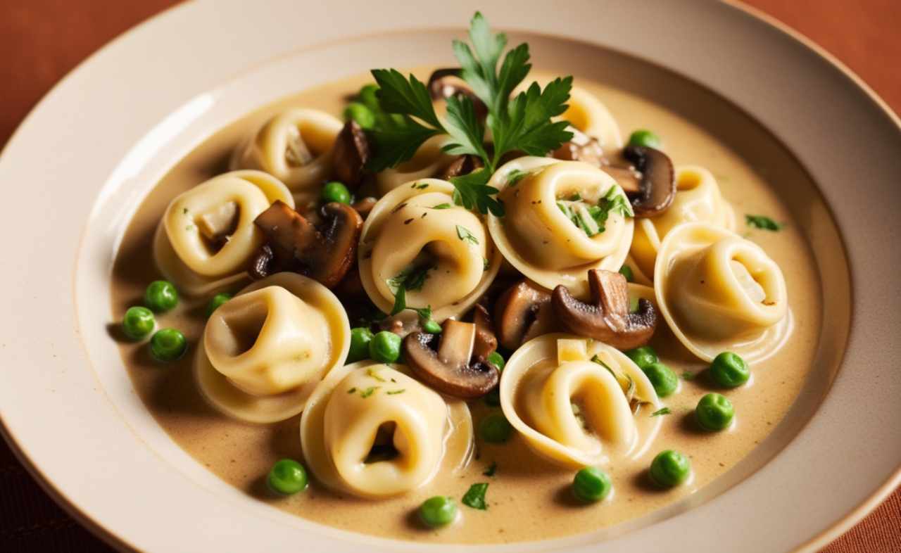 Tortellini alla boscaiola - StreetFoodNews.it